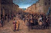 Entry of Charles VIII into Florence   Francesco Granacci